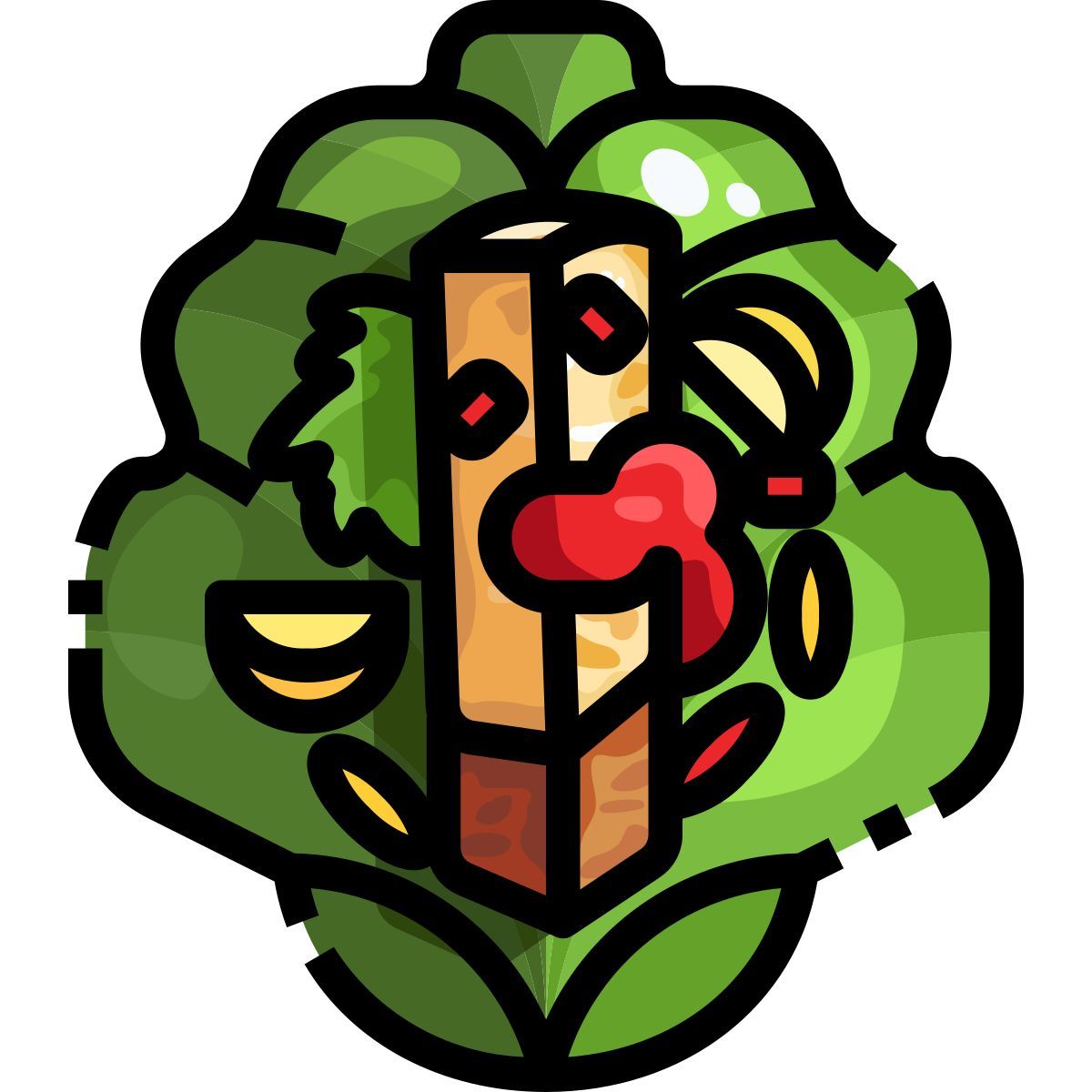 grilled meat icon