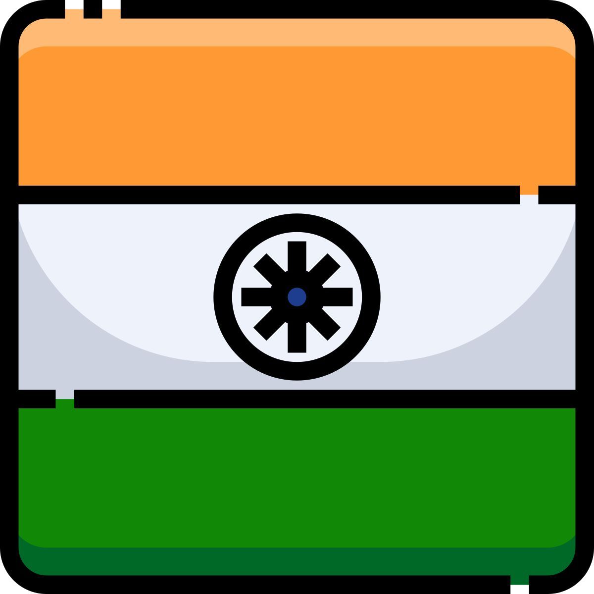 印度国旗 icon