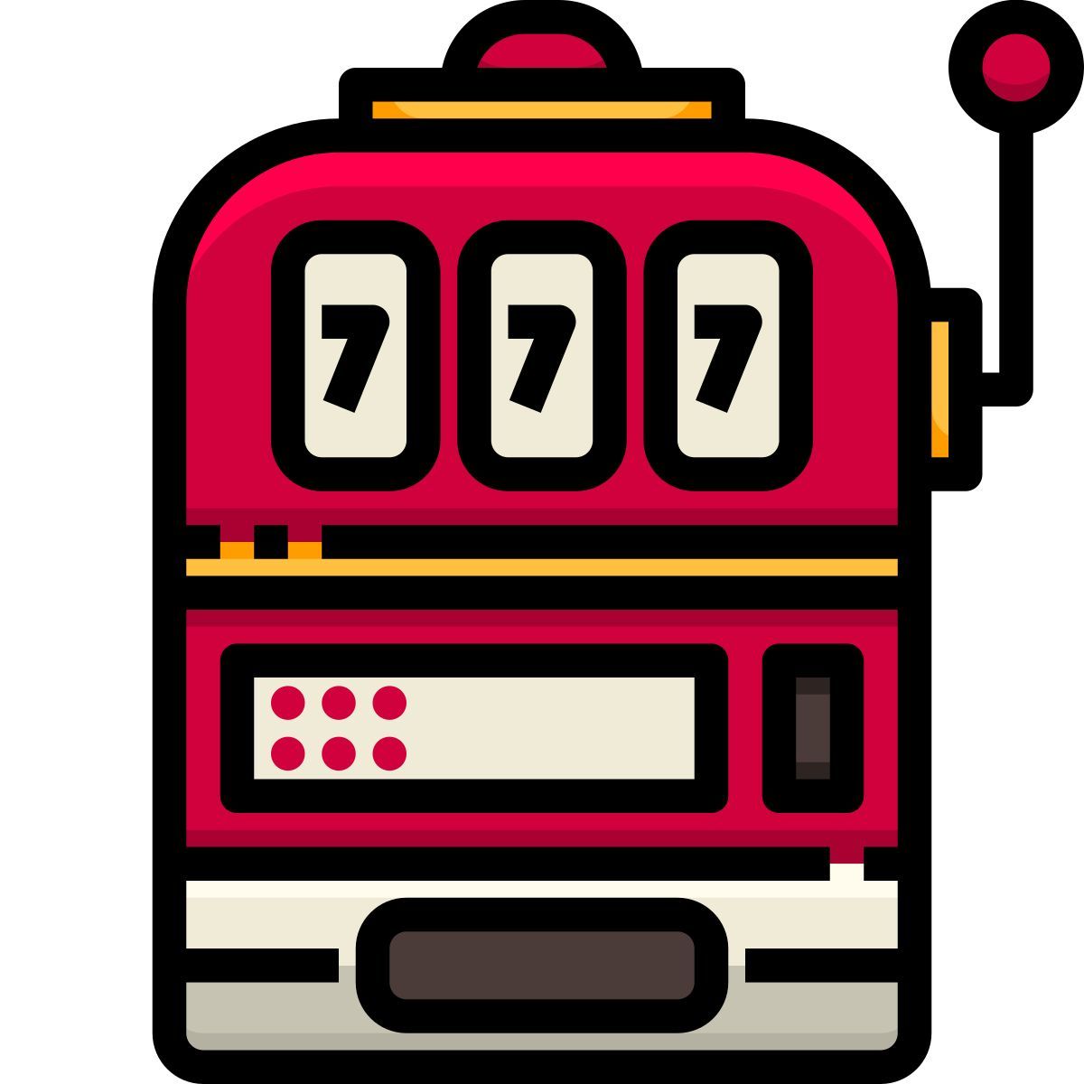 jackpot machine icon