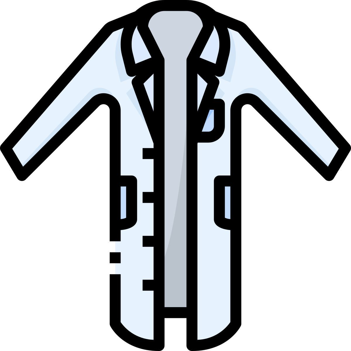 Bata de Laboratorio médicos icon