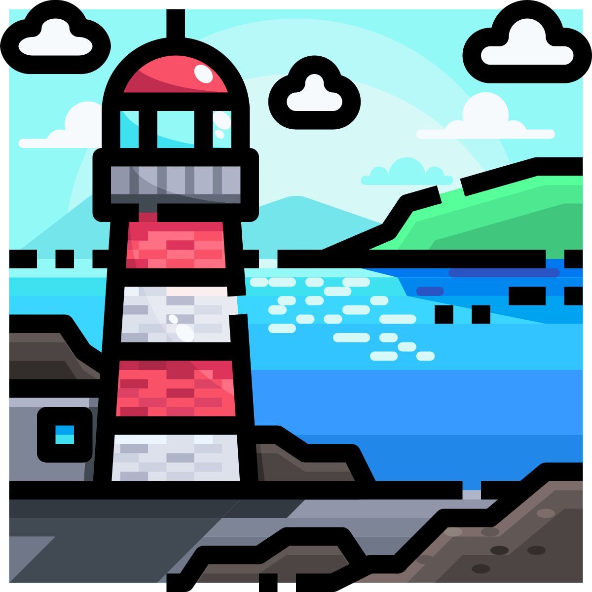 lighthouse icon
