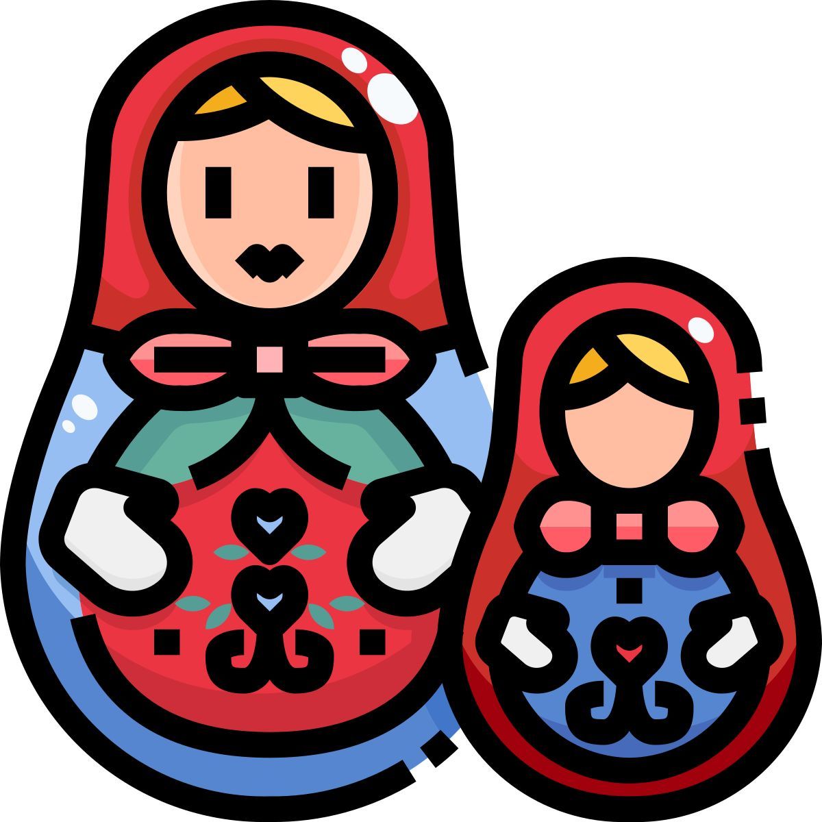 matryoshka doll icon