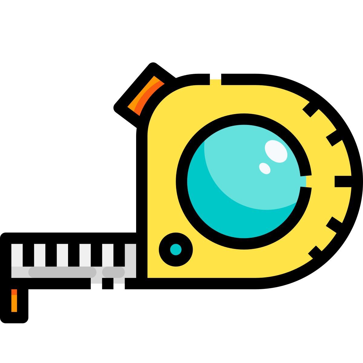 measuring tape icon