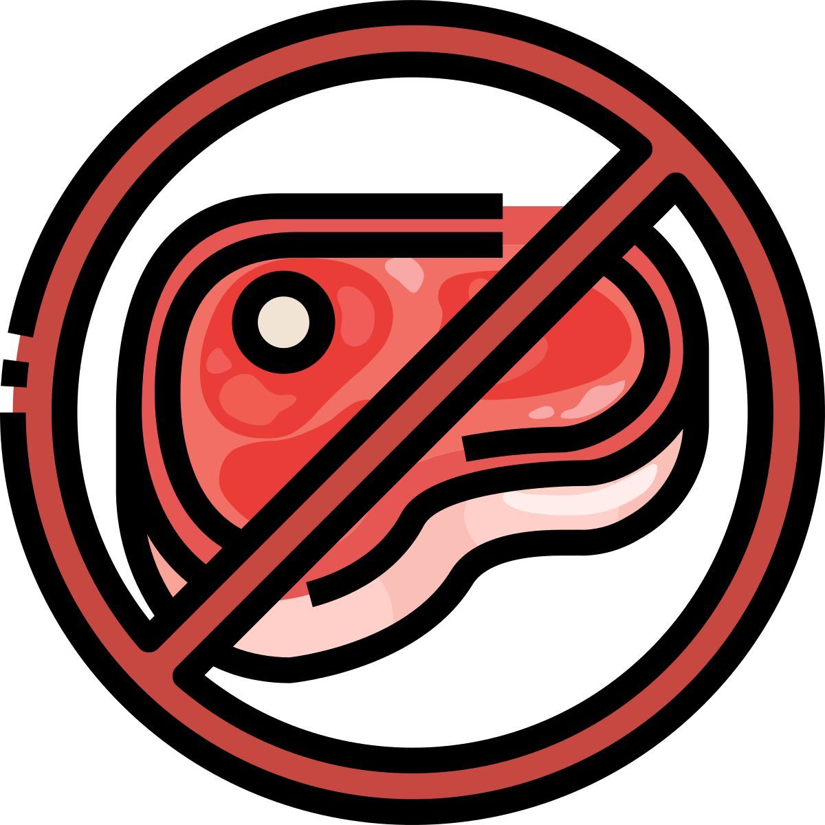 no meat icon