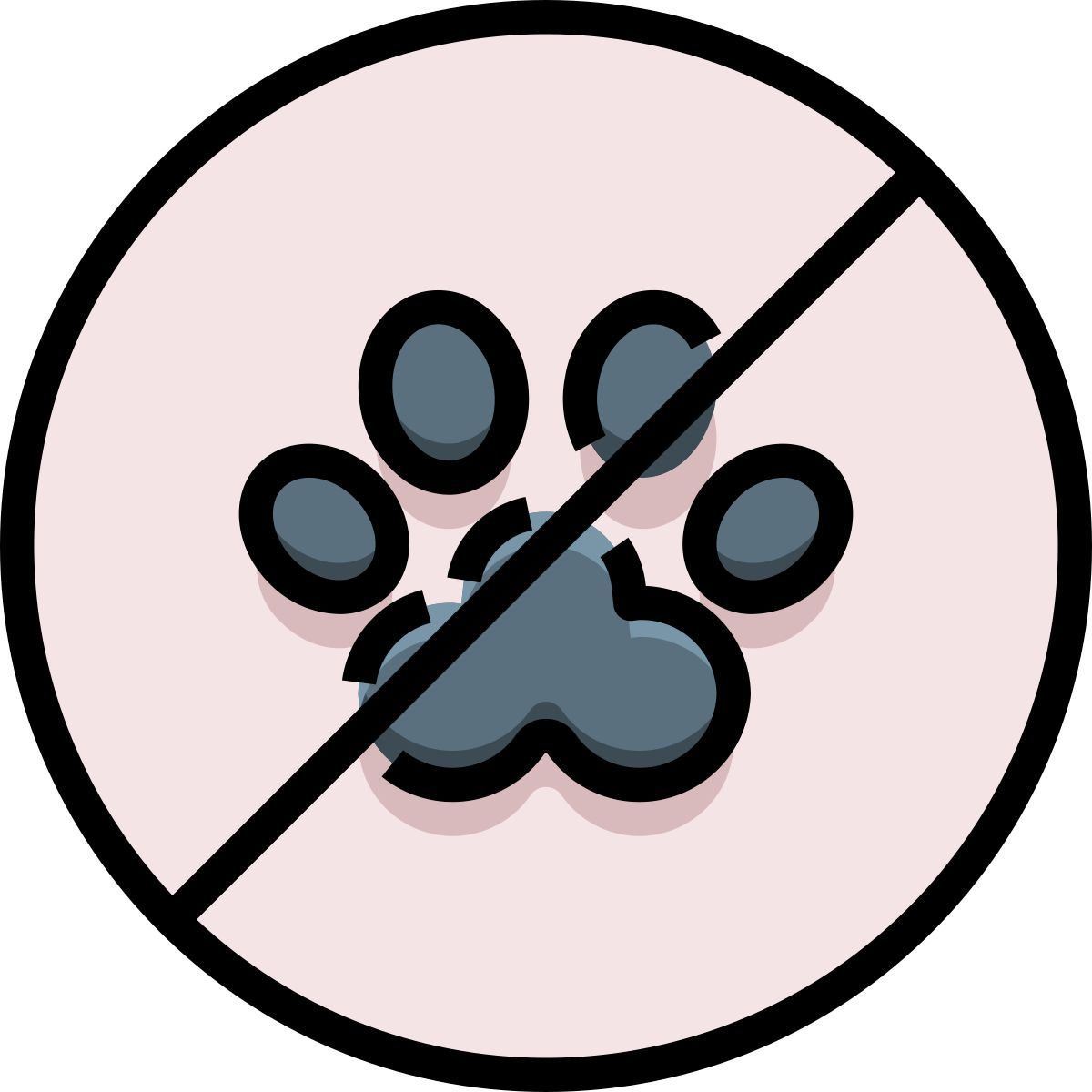 no pets allowed icon