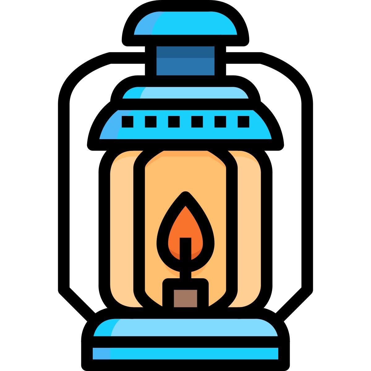 oil lamp icon
