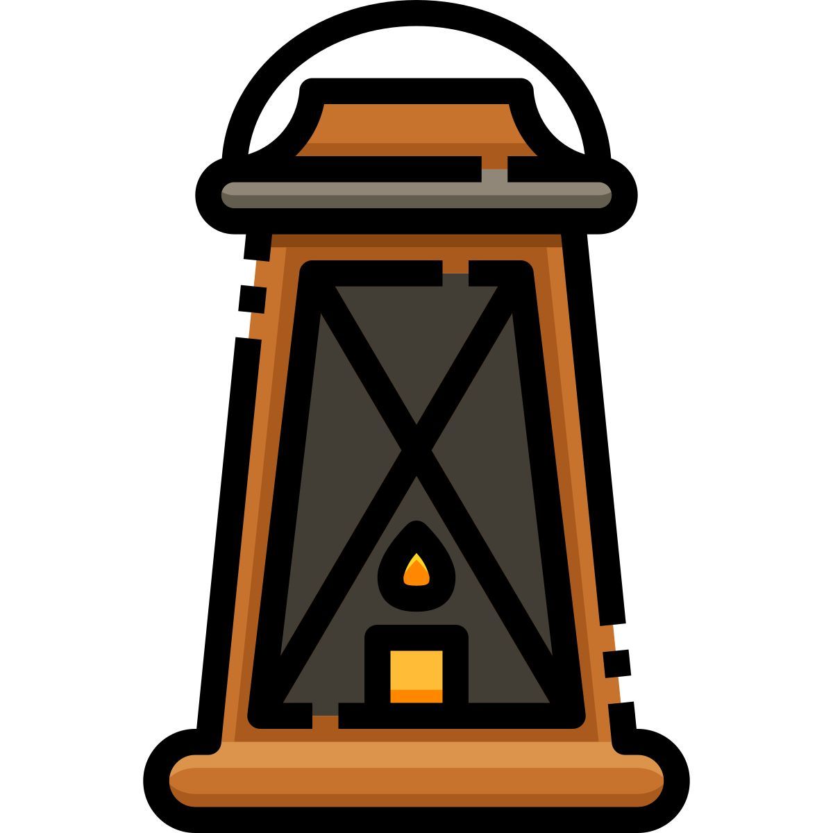 oil lamp icon