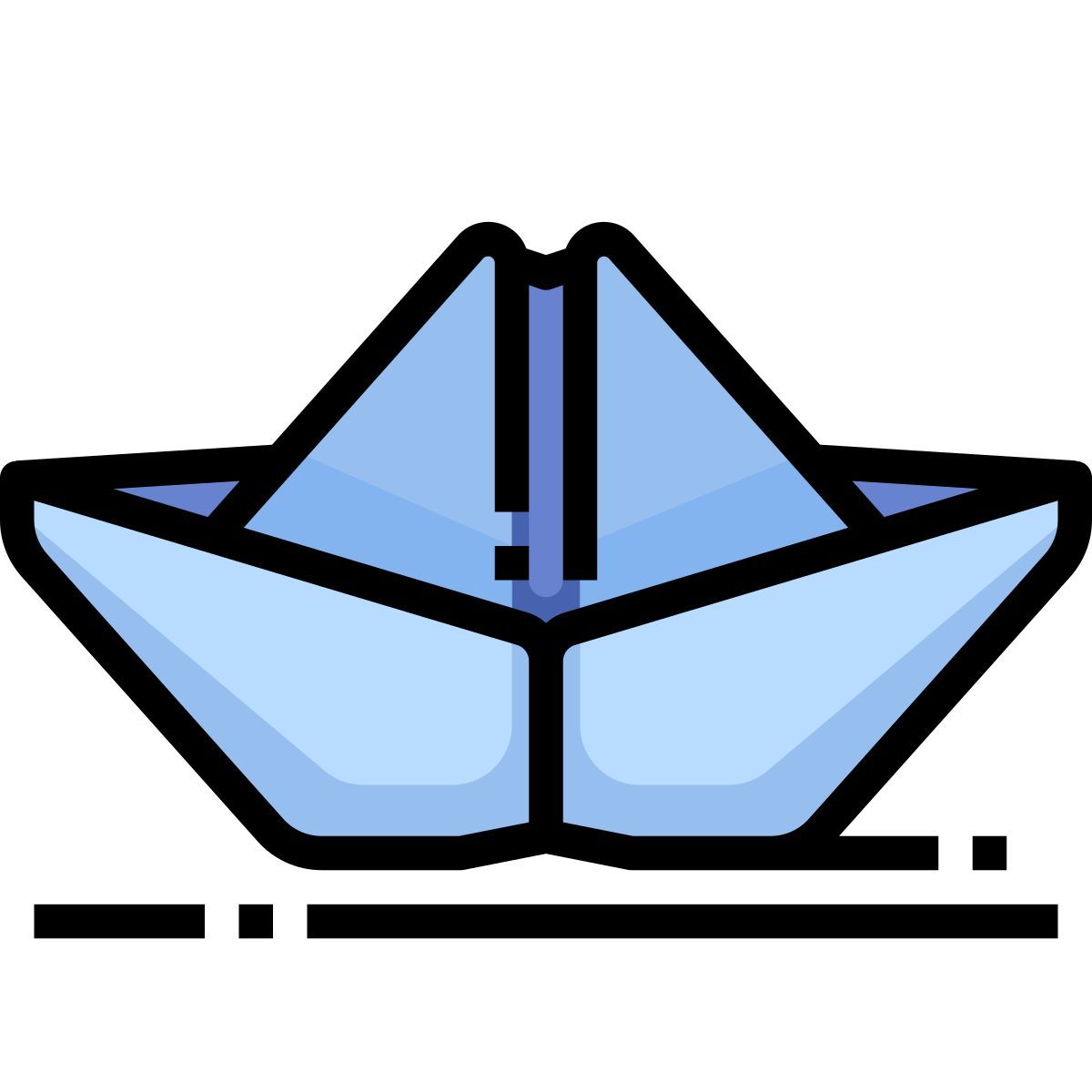 paper boat icon