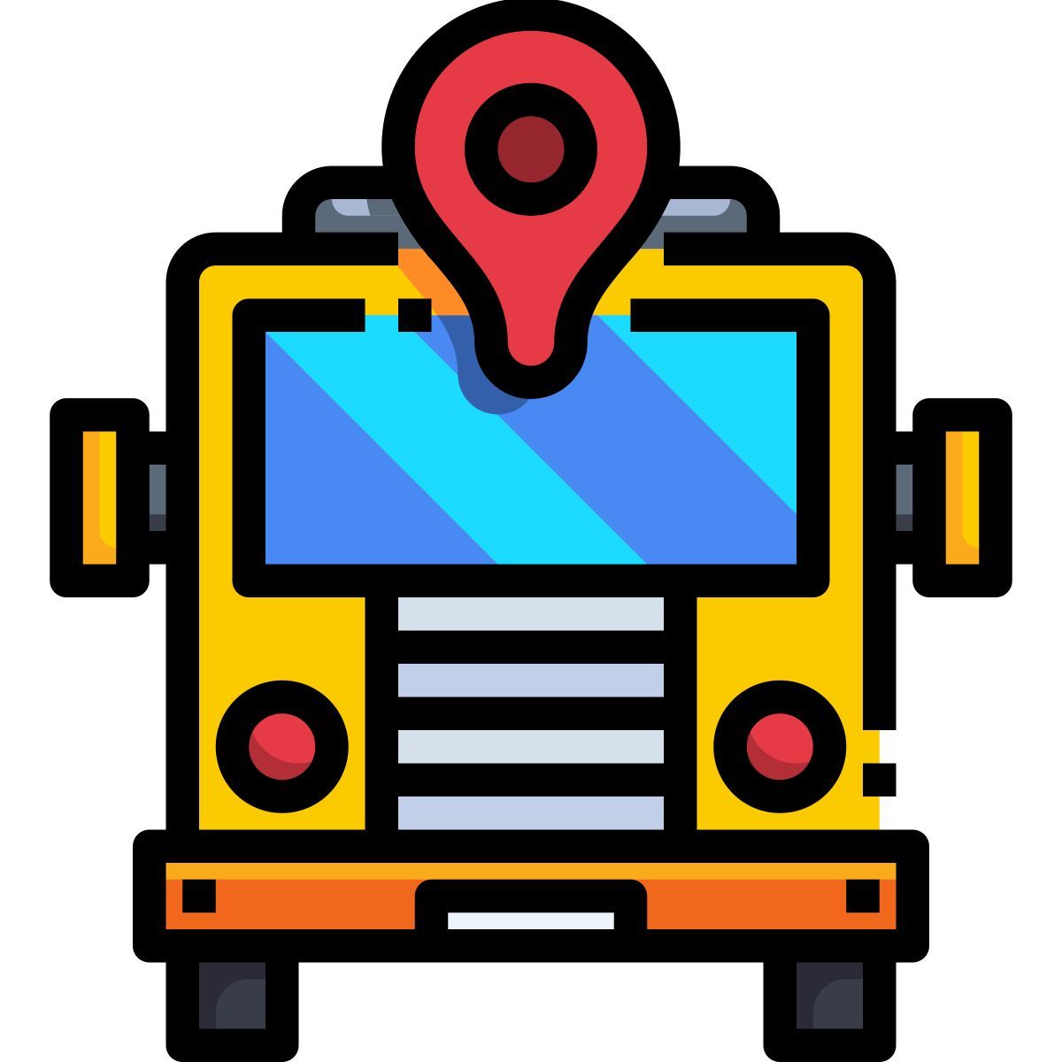school bus icon
