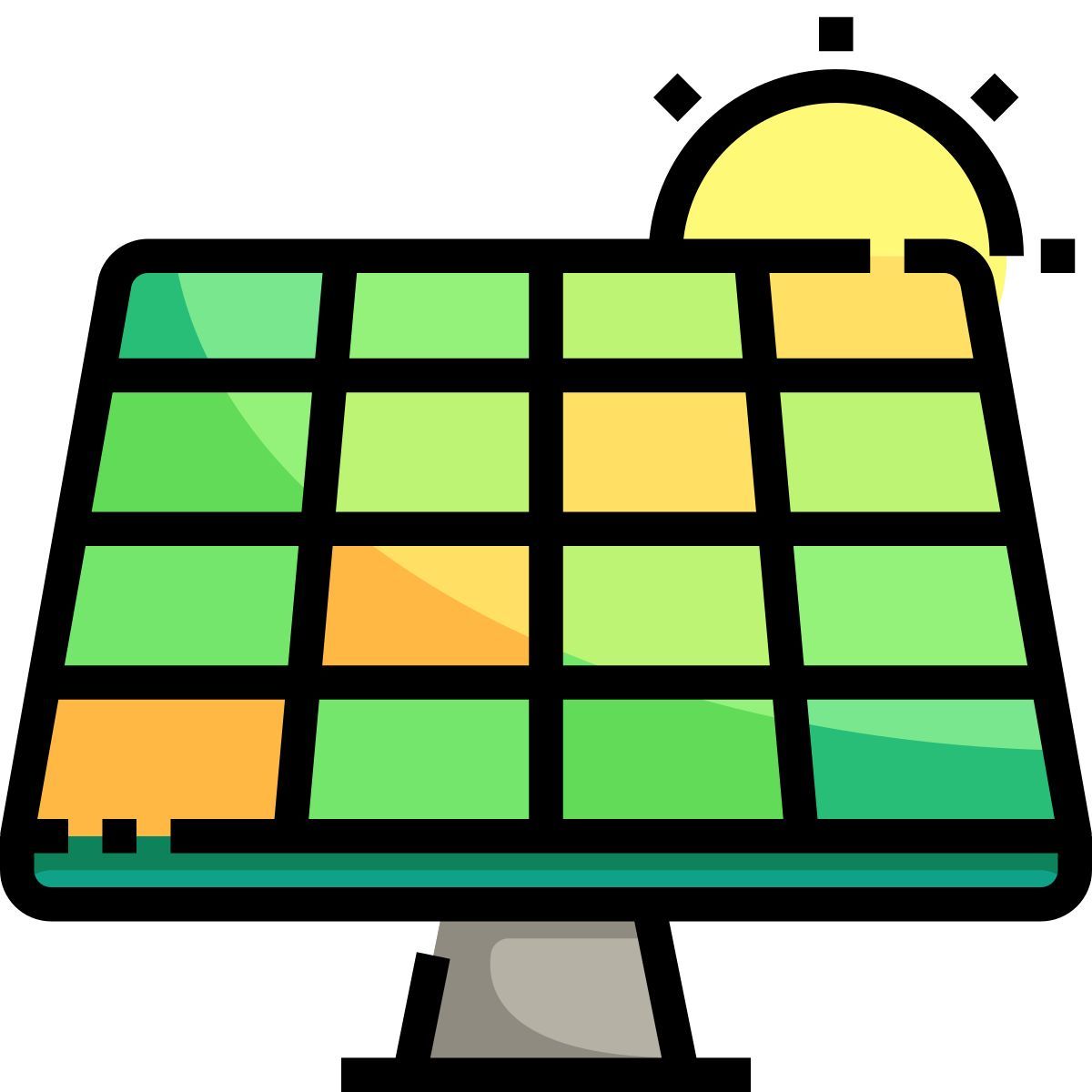 solar panel icon