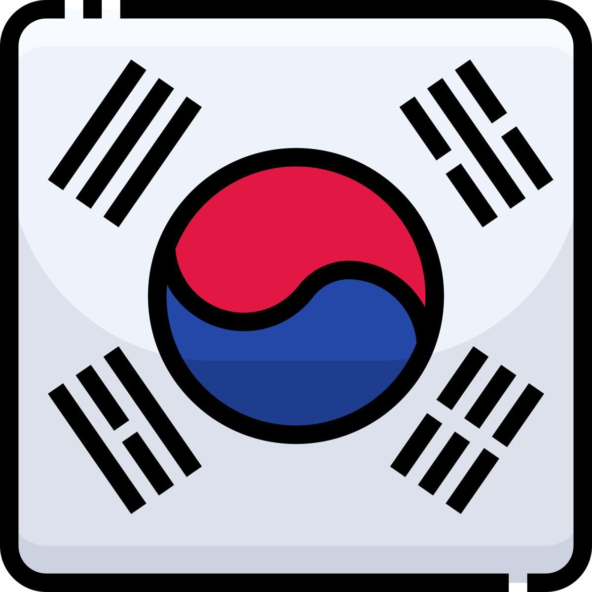 south korea icon