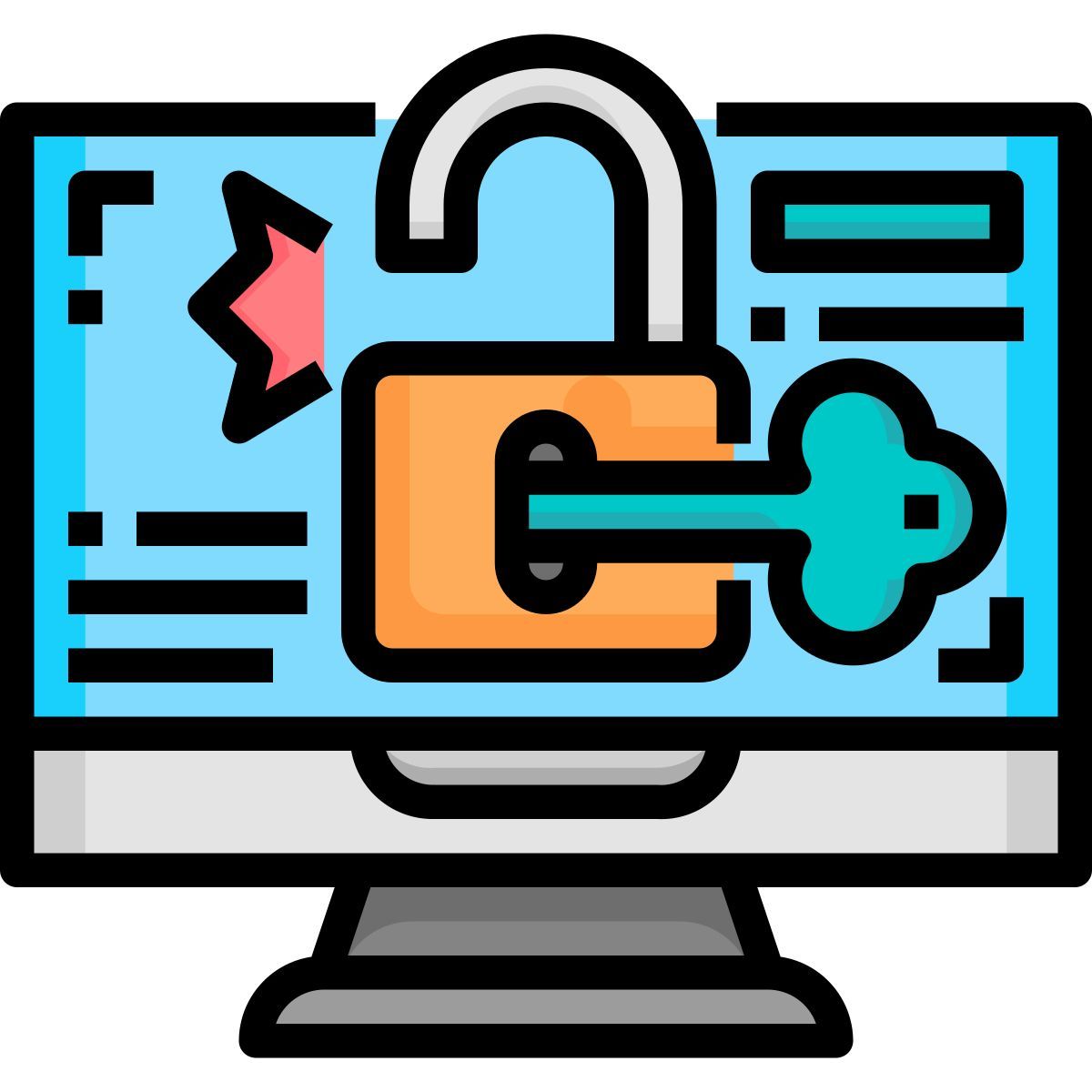unlock icon