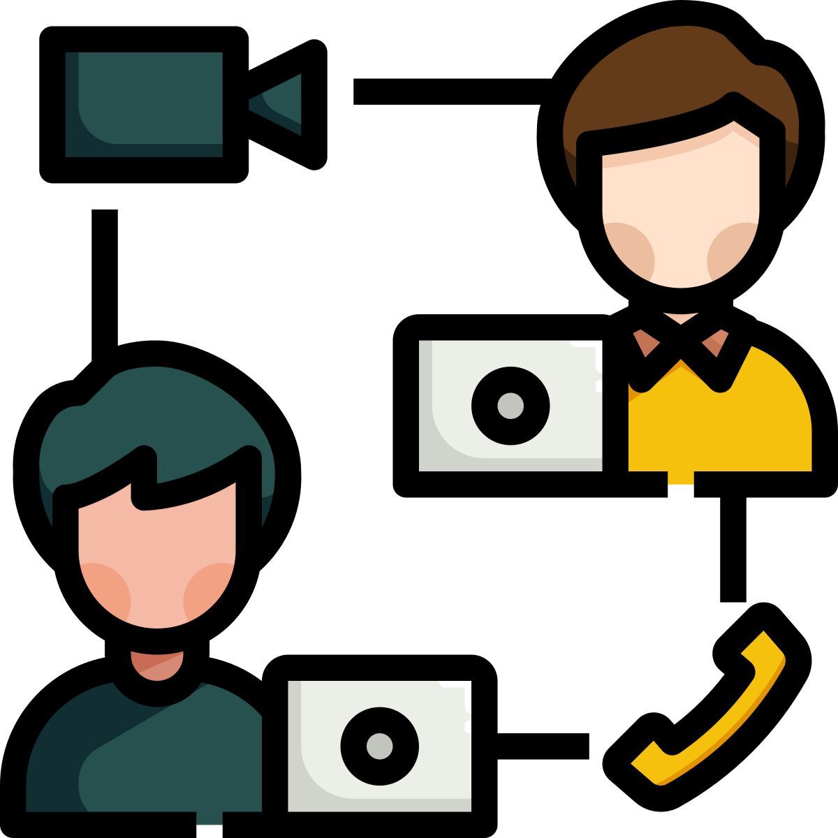 video conference icon