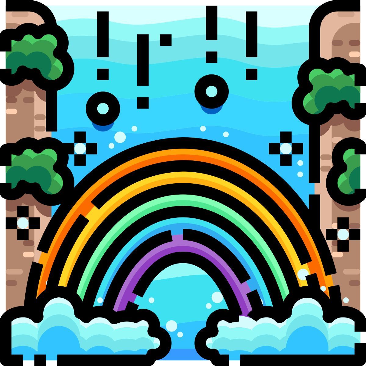 waterfall icon