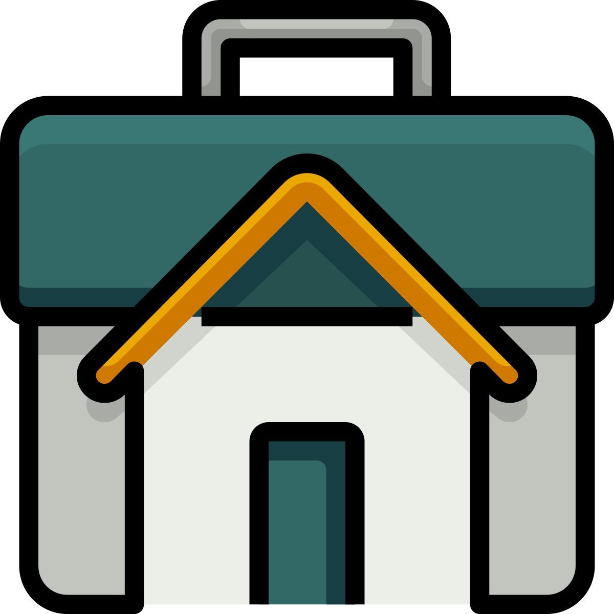 working at home icon