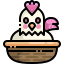 external chicken-easter-day-justicon-lineal-color-justicon-1 icon