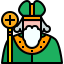 external priest-st-patricks-day-justicon-lineal-color-justicon icon