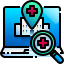 external search-telemedicine-justicon-lineal-color-justicon icon