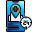 external telemedicine-telemedicine-justicon-lineal-color-justicon-5 icon