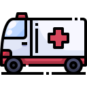 external ambulance-hospital-justicon-lineal-color-justicon icon