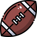 external american-football-sport-justicon-lineal-color-justicon icon