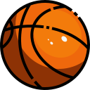 external basketball-sport-justicon-lineal-color-justicon icon