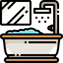 external bathtub-home-and-living-justicon-lineal-color-justicon icon