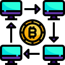 external bitcoin-cryptocurrency-justicon-lineal-color-justicon icon