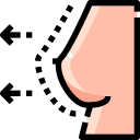 external breast-plastic-surgery-justicon-lineal-color-justicon icon