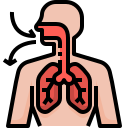 external breathing-virus-transmission-justicon-lineal-color-justicon icon