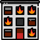 external burning-fire-fighter-justicon-lineal-color-justicon icon