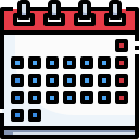 external calendar-calendar-and-date-justicon-lineal-color-justicon icon