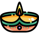 external candle-diwali-justicon-lineal-color-justicon icon