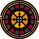 external casino-roulette-gambling-justicon-lineal-color-justicon icon