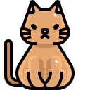 external cat-animal-justicon-lineal-color-justicon-1 icon