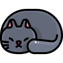 external cat-animal-justicon-lineal-color-justicon icon