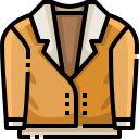 external coat-autumn-clothes-justicon-lineal-color-justicon icon