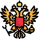 external coat-of-arms-russia-justicon-lineal-color-justicon icon