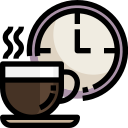 external coffee-time-coffee-shop-justicon-lineal-color-justicon-1 icon