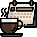 external coffee-time-coffee-shop-justicon-lineal-color-justicon icon