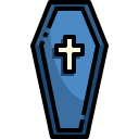 external coffin-funeral-justicon-lineal-color-justicon-2 icon