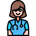 external doctor-avatar-and-occupation-justicon-lineal-color-justicon icon