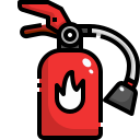 external fire-extinguishers-fire-fighter-justicon-lineal-color-justicon icon