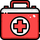 external first-aid-fire-fighter-justicon-lineal-color-justicon icon