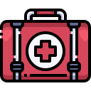 external first-aid-kit-hospital-justicon-lineal-color-justicon icon