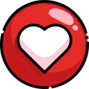 external heart-notifications-justicon-lineal-color-justicon icon