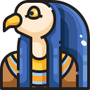 external horus-egypt-justicon-lineal-color-justicon icon