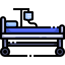 external hospital-bed-hospital-justicon-lineal-color-justicon icon