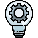 external invention-light-bulbs-justicon-lineal-color-justicon icon