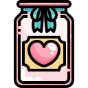 external jar-romantic-love-justicon-lineal-color-justicon icon